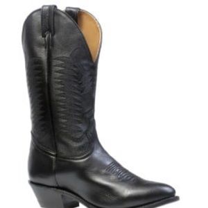 Gorgeous Women’s Boulet Cowboy Boots Black Leather 6.5